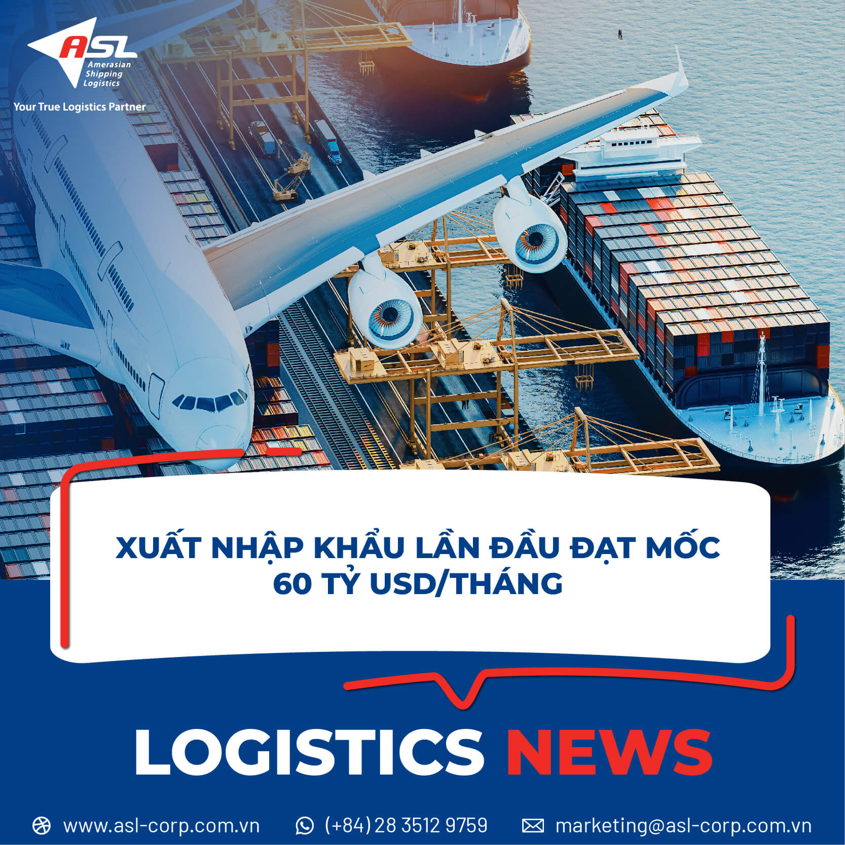 XUẤT NHẬP KHẨU LẦN ĐẦU ĐẠT MỐC 60 TỶ/THÁNG